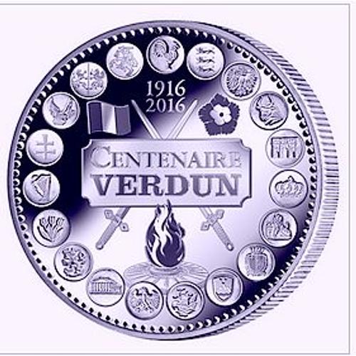 Médaille Commémorative L'euro-Centenaire De Verdun 