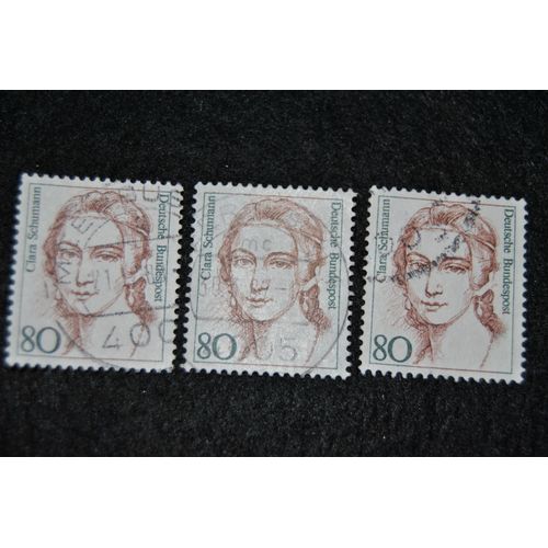 Timbre Allemangne 1986 Clara Schumann