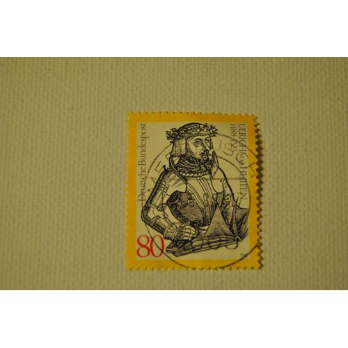 Timbre Allemagne 1988 Ulrich Von Hutten