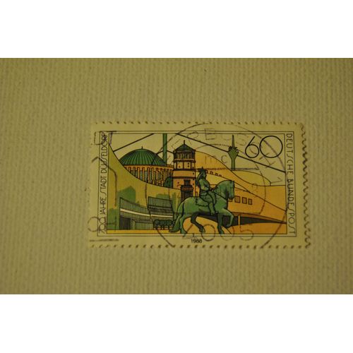 Timbre Allemagne 1988, 700 Ans De Dusseldorf