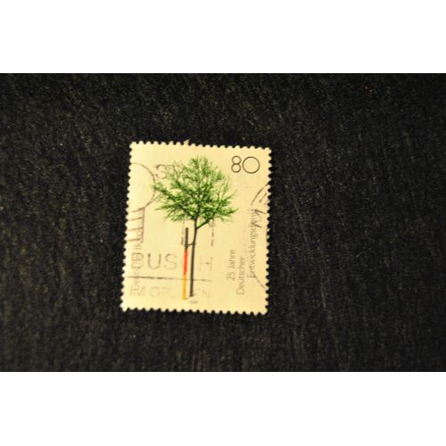 Timbre Allemagne 1988 25eme Anniversaire Du Développement (Entwicklungsdienst)