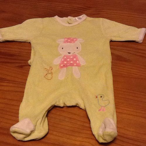 Pyjama Vert Kitchoun 1 Mois 54 Cm