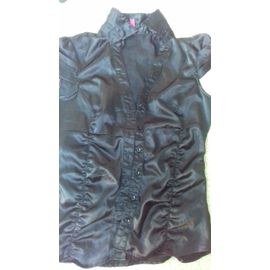 Chemisier My Basic Satin 40 Noir 