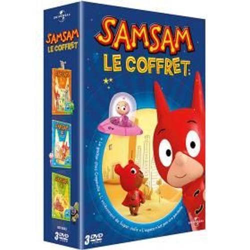 Samsam - Coffret - Le Goûter Chez Crapouille + L'enlèvement De Super Julie + L'espace N'est Pas Une Poubelle