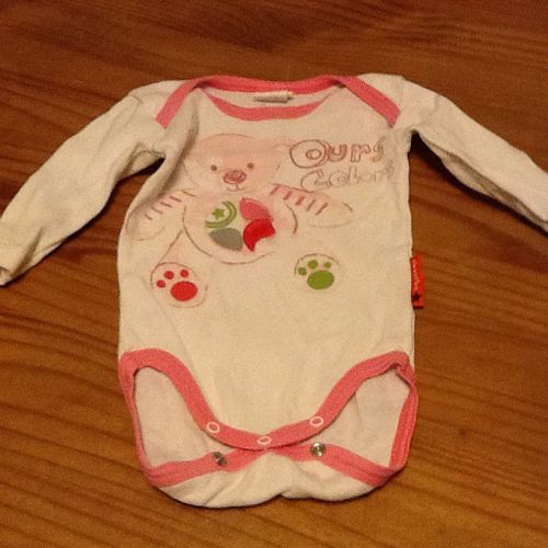 Body Pour Bebe Blanc 3 Mois