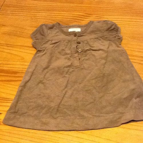 Robe Bebe Maron Taille 74 Centimetres