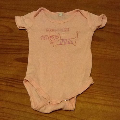 Body Bebe Rose Taille 62 Cm