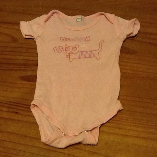Body Bebe Rose Taille 62 Cm