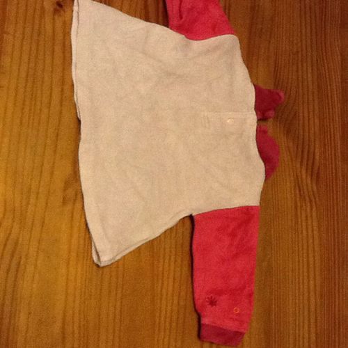 Polo Pour Bebe Blanc Et Rose 12 Mois