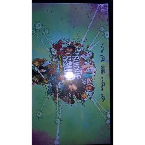 Suicide Squad - Blu-Ray 3d + 2d + 2d Extended Edition + Dvd + Copie Digitale Ultraviolet - Boîtier Steelbook + Comic Book