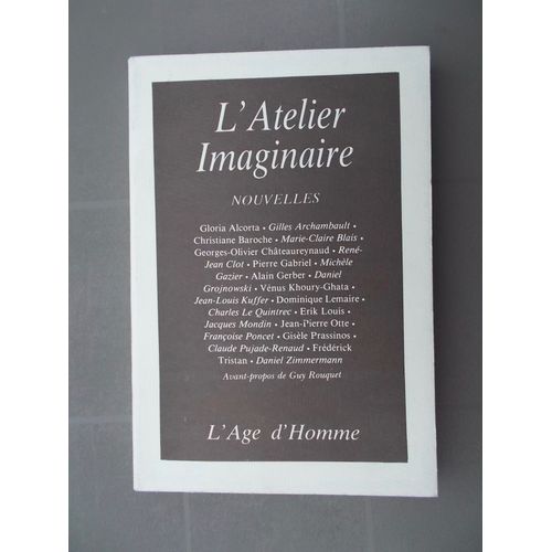 Atelier Imaginaire 1989 Nouvelles