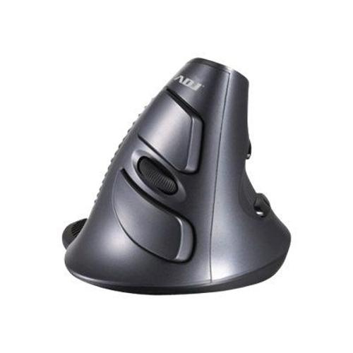 Adj MW618 Shark - Souris - laser - sans fil - gris, noir