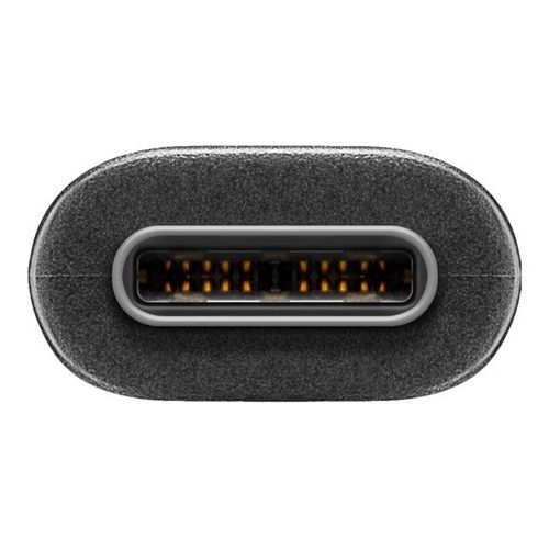 goobay - Câble USB - Micro-USB Type B (M) pour 24 pin USB-C (M) - USB 3.1 - 1 m - connecteur C réversible