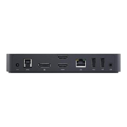 Dell D3100 - Station d'accueil - USB - 2 x HDMI, DP - 1GbE - avec 3 ans de service Advanced Exchange - Etats-Unis - pour Inspiron 15 Gaming 7567; Latitude 3350, E5270, E5460, E5470, E5570, E7270...