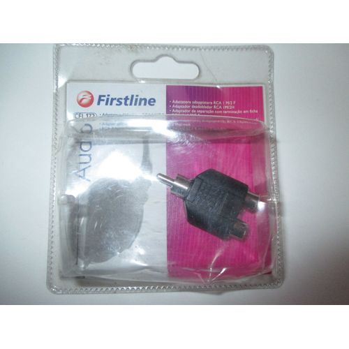 Adaptateur dédoubleur RCA 1 mâle 2 femelles