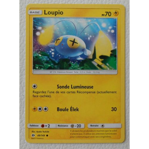 Pokémon - 49/149 - Sl1 - Soleil Et Lune - Loupio - Commune