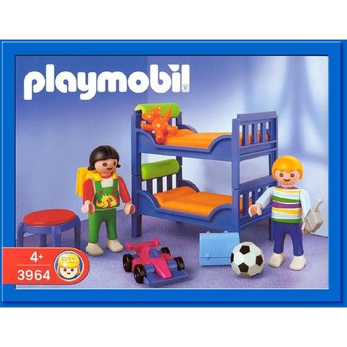 PLAYMOBIL N°3964 CHAMBRE ENFANT CONTEMPORAINE