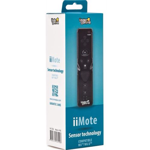 Manette Sans Fil Noire Iimote Sensor Technology Wii / Wii U