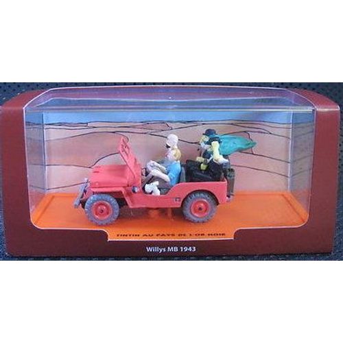 La Jeep De Tintin Au Pays De L' Or Noir - Willys Mb 1943-Atlas