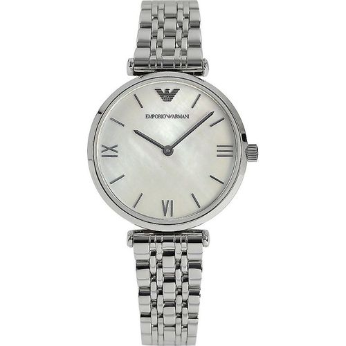 Montre Femme Emporio Armani Retro Ar1682 Bracelet En Acier