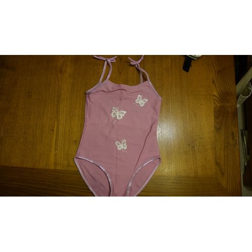 Maillot De Bain Inconnu 1 Pièce Nylon 6 Ans Violet