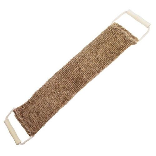 Lanière De Gommage Pour Le Dos En Jute Mixe. 