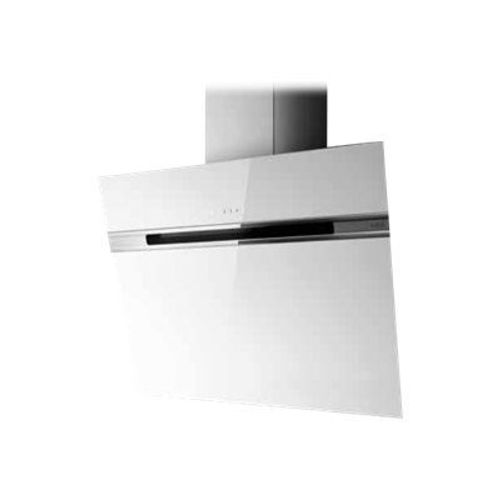 Elica Stripe Lux WH/A/60/LX - Hotte - hotte décorative - largeur : 59.8 cm - extraction et recirculation (avec kit de recirculation supplémentaire) - Blanc verre