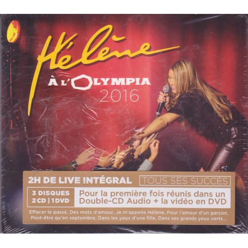 A L'olympia 2016 (Digipack 2 Cd + 1 Dvd)