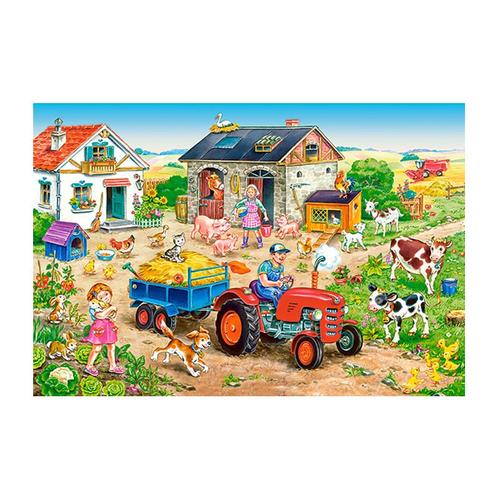 Puzzle 40 Pièces : Vie À La Ferme