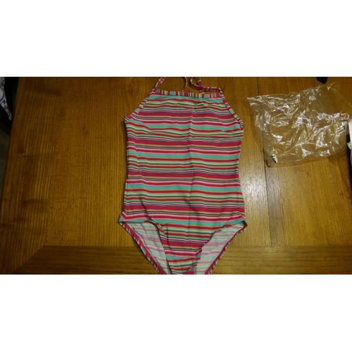 Maillot De Bain 1 Pièce 6 Ans Multicolore Neuf 