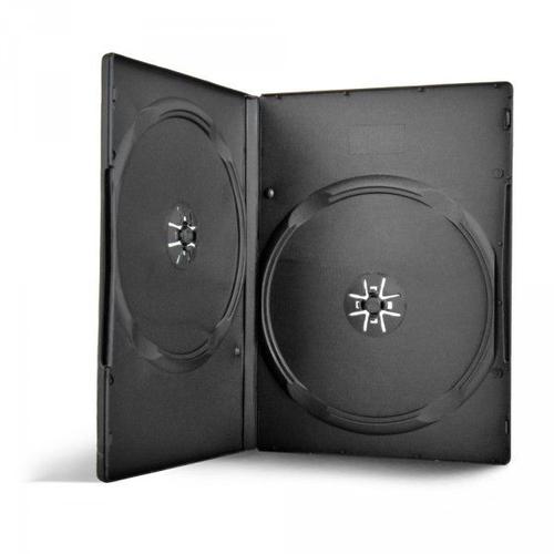 MediaRange DVD SLIMBOX noir double 9mm 50 pièces