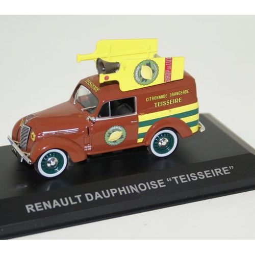 Altaya Camionnette D Antan Renault Dauphinoise Teisseire Avec Fascicule N 31-Altaya
