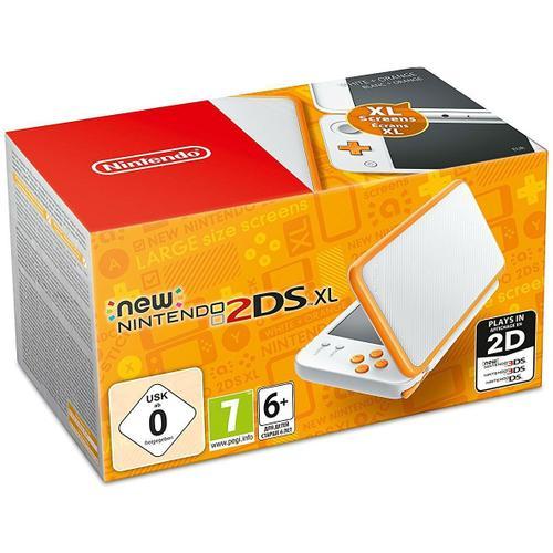 New Nintendo 2ds Xl Blanc + Orange