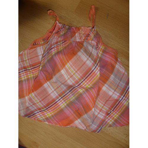 Top Kidkanaï Coton 4 Ans Orange