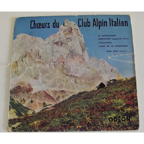 Ch¿Urs Du Club Alpin Italien.