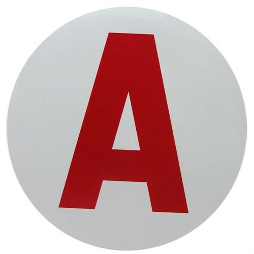 Carlinéa Disque "A" Jeune Conducteur