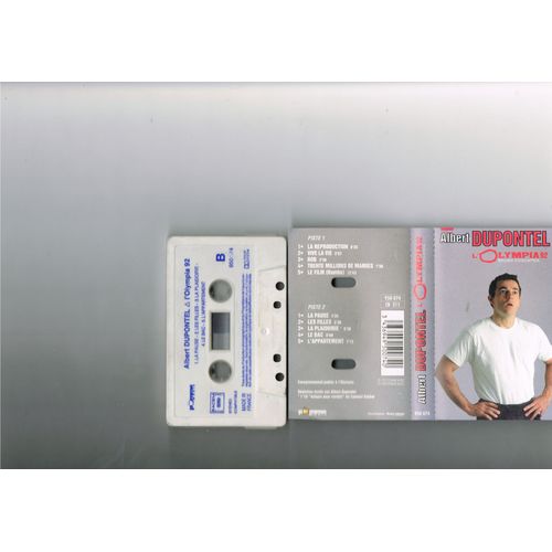 Cassette Audio! Albert Dupontel Olympia 92