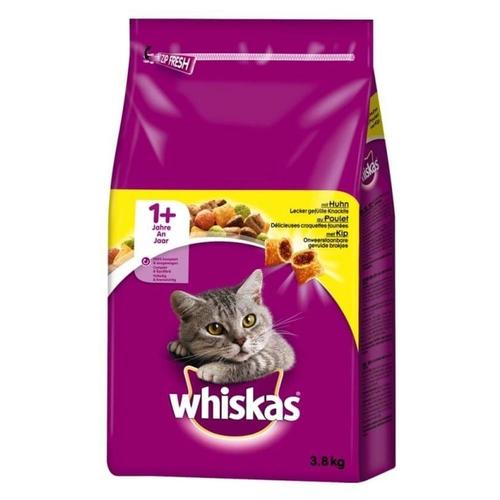 Whiskas Croquettes Adulte Au Poulet 3,8kg