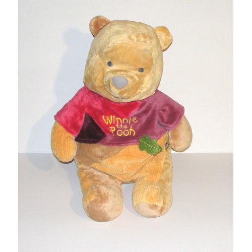 Winnie L'ourson  Couleur De L'automne Doudou Peluche Ours Nicotoy Grand Modele  60 Cm