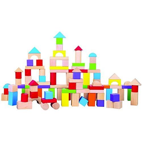 New Classic Toys - 10812 - Baril De Cubes - 100 Pièces