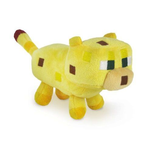 Minecraft - Bébé Ocelot - Peluche - 18 Cm