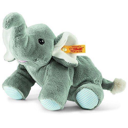 Steiff - 238987 - Peluche - Coussin Chauffant - Éléphant - Floppy Trampili