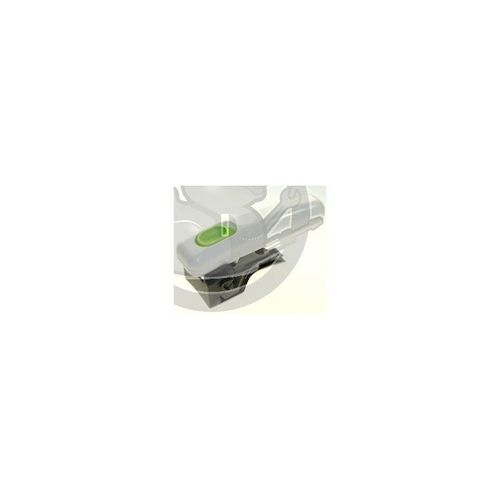 Poignée Friteuse blanche + bouton vert + vis, SS992252