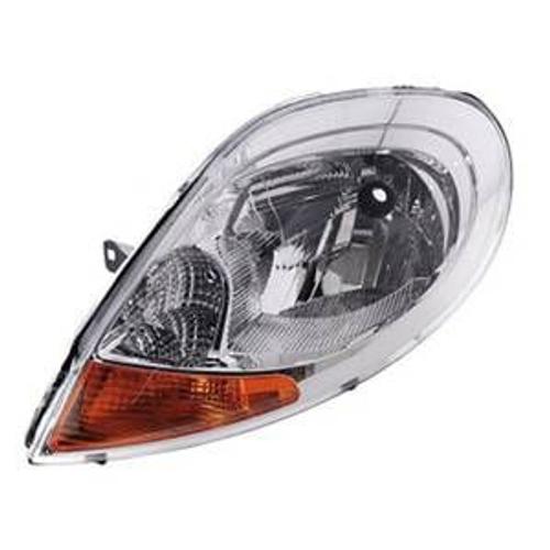 Phare Optique Avant Gauche Pour Renault Trafic Ii Phase 2, 2006-2014 H4, Feu Clignotant Orange