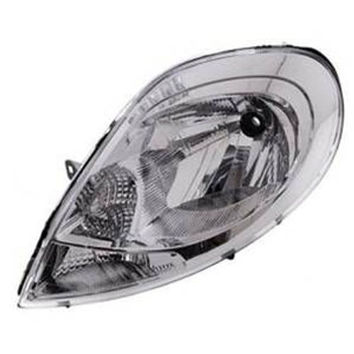 Phare Optique Avant Gauche Pour Renault Trafic Ii Phase 2, 2006-2014, H4, Feu Clignotant Blanc