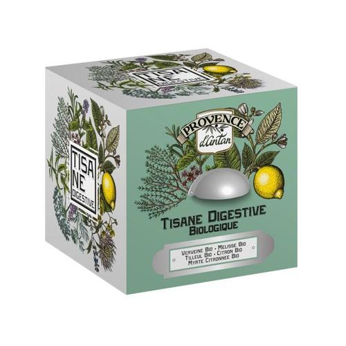 Provence D'antan Tisane Digestive Bio Boîte Métal 24 Sachets 