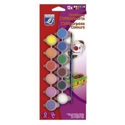 Palette De Peinture 12 Couleurs Lefranc Et Bourgeois® Taille Unique