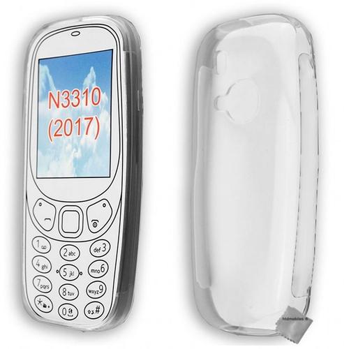 Housse Etui Coque Gel Fine Pour Nokia 3310 (2017) + Film Ecran - Transparent Tpu