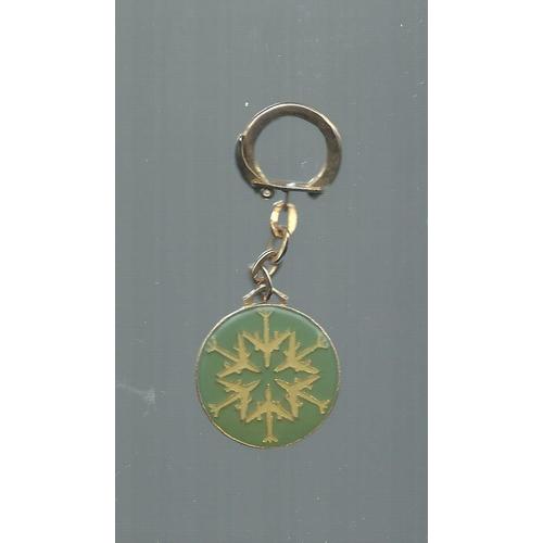 Porte Clé / Clés / Clef / Clefs ( Keyring ) Publicitaire Ancien Métallique : Société Française Frigevia ( 48 Avenue Victor Hugo, Paris 16e )