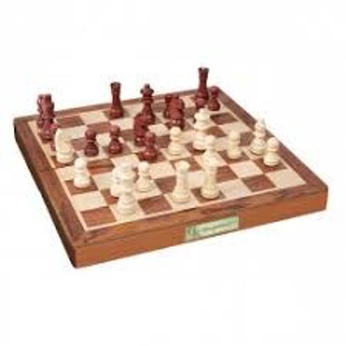 Coffret Jeu D'échecs International En Bois Pliable Kasparov Master Chess Set